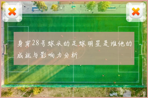 身穿28号球衣的足球明星是谁他的成就与影响力分析