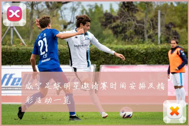 咸宁足球明星邀请赛时间安排及精彩活动一览