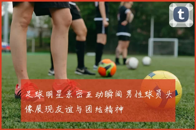 足球明星亲密互动瞬间男性球员头像展现友谊与团结精神